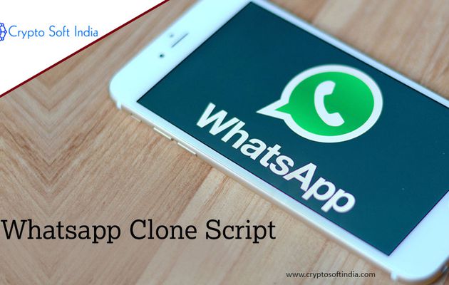  Whatsapp clone script-crypto soft india