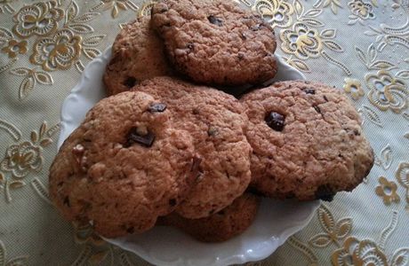 Cookies aux pépites de chocolat noir