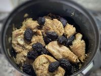 Osso Buco de dinde aux pruneaux