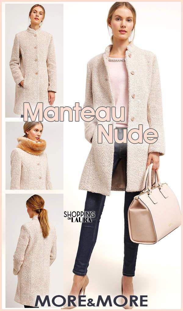 Manteau en laine nude More&amp;More