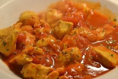 Curry poulet au cookeo