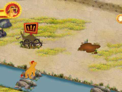 Gameplay du jeu en ligne « La garde du Roi Lion - Les protecteurs de la Terre des Lions »