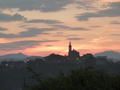 En chemin vers saint-jacques de Compostelle