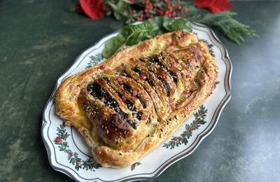 Wellington di Salmone Spinaci e Barbabietole 