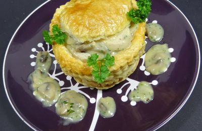 Le boudin blanc en robe feuilletée, que du bonheur en bouche !