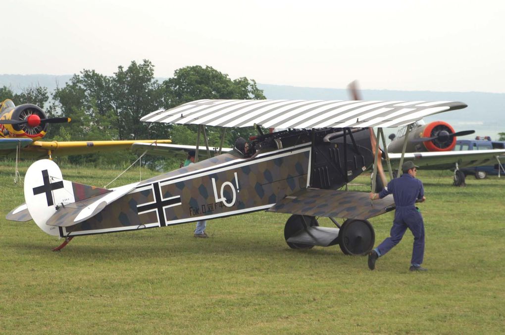 Le Fokker D-VII F-AZLM (Merci à Olivier B)