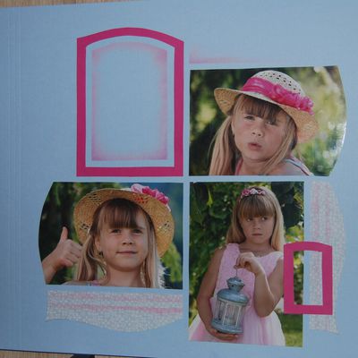 Page de scrapbooking....1ère partie.......!!!