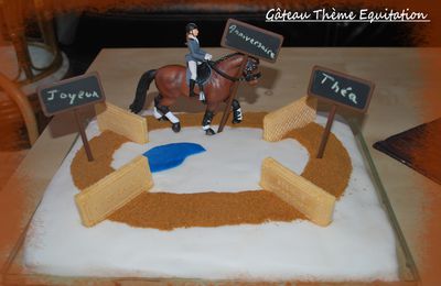 GATEAU THEME EQUITATION