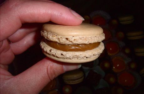 Macarons au café...