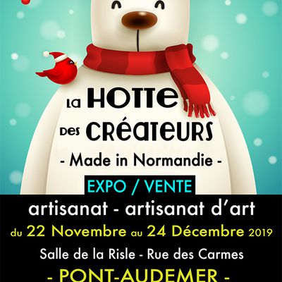 Inauguration de La Hotte des Créateurs à Pont-Audemer Vendredi 29 Novembre à 18H30 