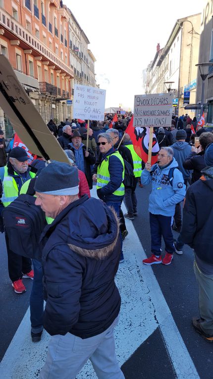 28 mars : 15 000 au Puy, nouvelle mobilisation massive contre la réforme des retraites !