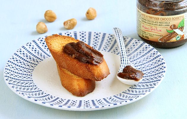 Pâte à tartiner protéinée chocolat noisettes