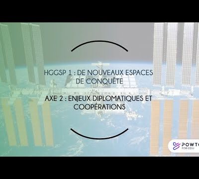 HGGSP TERMINALE T1 A2 : ENJEUX DIPLOMATIQUES ET COOPÉRATIONS (OCÉANS, MERS ET ESPACE)