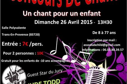 Concours de chant...