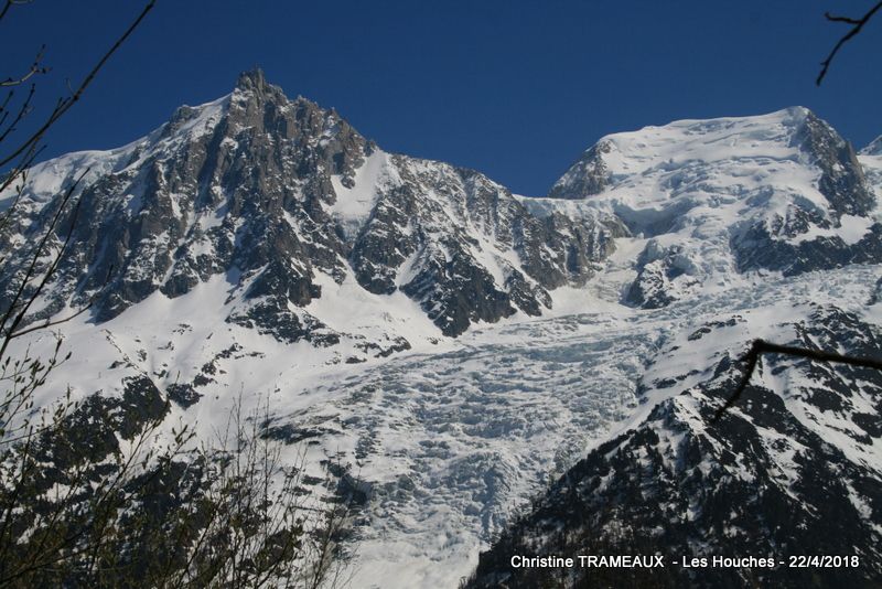 Petite journée en Vallée de Chamonix : Chamonix - Le Tour - Les Houches et un crochet au retour par Les Contamines Montjoie