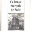 Ce brave marquis de Sade, le livre