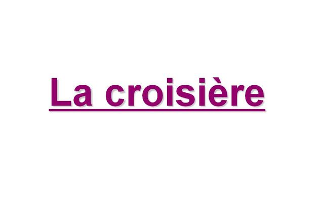 Sortie 5F croisière + expo