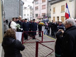 Sainte-Barbe des Sapeurs Pompiers à Algrange en 2010