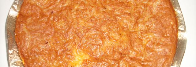 quiche au thon sans pate