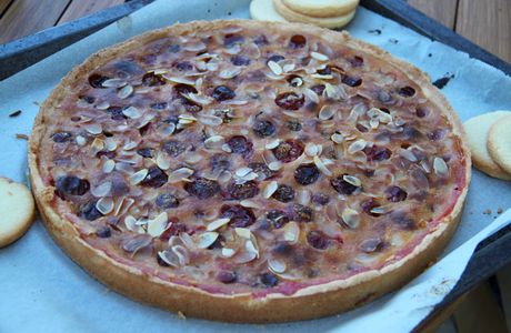 Tarte aux prunes à ma façon