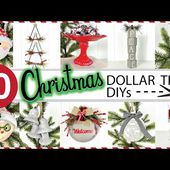 10 Christmas Boutique Dollar Tree DIYs | EASY Farmhouse Christmas Crafts
