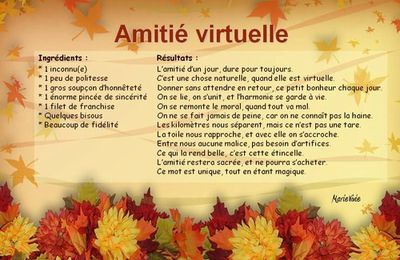 Amitié virturelle