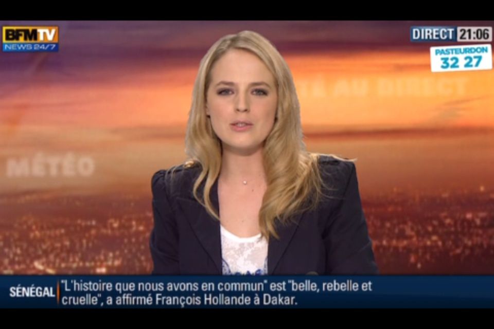 [2012 10 12] CLAIRE ARNOUX - BFM TV - WEEK-END 360 @21H00