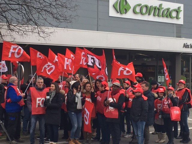 Belle et forte mobilisation, un grand bravo à toute l'équipe Rhône Alpes, La Bataille continue !