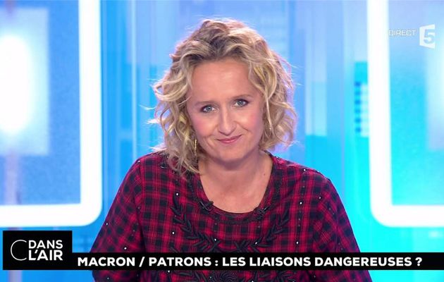 Caroline Roux C Dans l'Air France 5 le 30.08.2017