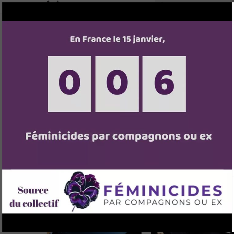 45 EMME   FEMINICIDES  DEPUIS LE DEBUT  DE L ANNEE   2022 