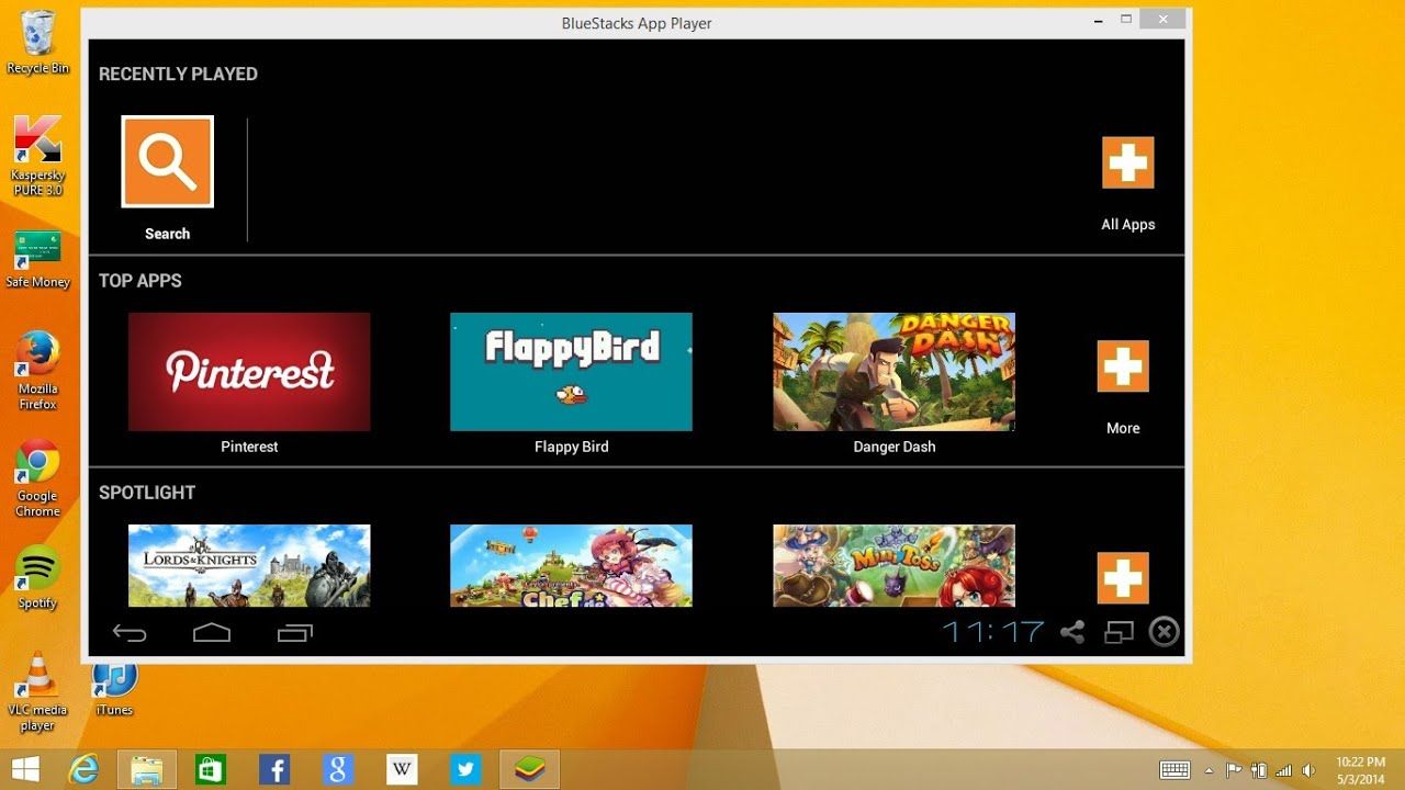bluestacks indir windows xp