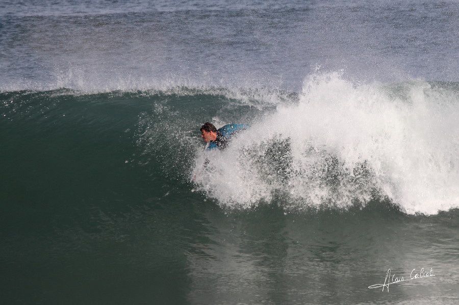 Une belle séance de bodysurf des "NS" de la plage !!!