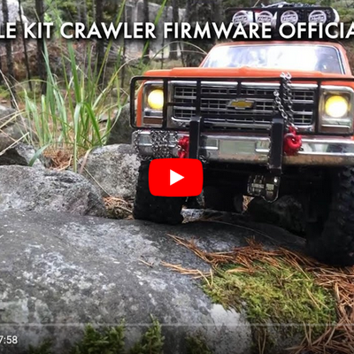 VIDÉO : ACTIVE SUSPENSION CRAWLER FIRMWARE RELEASE