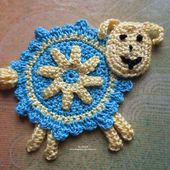 Mouton-granny au crochet - Le blog de Oma Annick