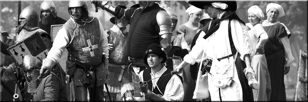 Médiévales de Guérande 2011 Les panoramiques noir et blanc Thierry Weber