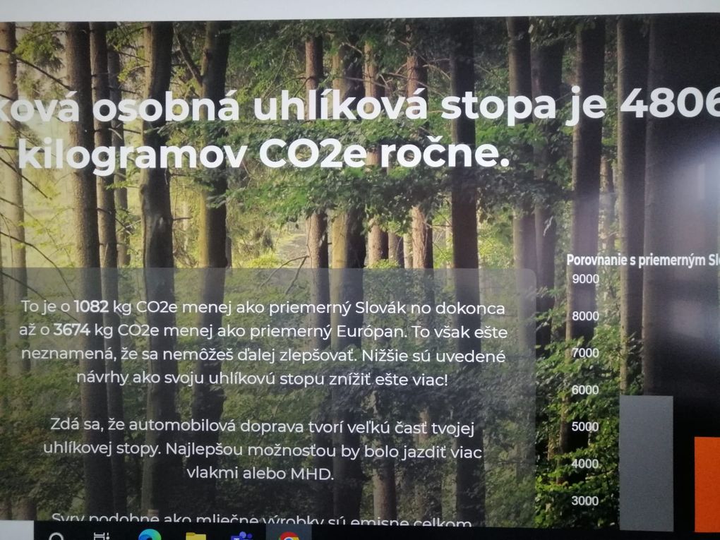 SMSK Carbon footprint
