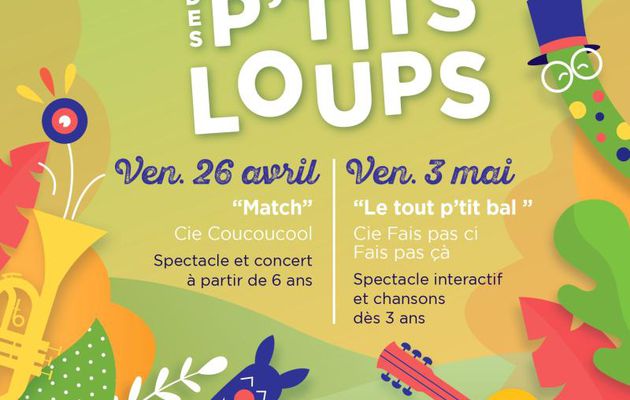 Pornichet - Renc'arts des P'tits Loups : Le tout p'tit bal avec la Cie Fais pas ci fais pas ça - Vendredi 3 mai 2024