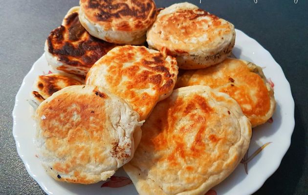 Crumpets au fromage 