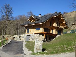 maison en ossature bois à Albiez, Savoie, 1450 m