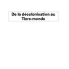 Album - DecolonisationTiersMonde