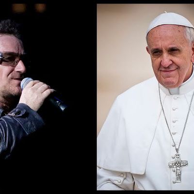 Bono, le chanteur de U2, prêt à travailler aux côtés du Pape