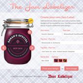 Jam & Preserve Jar Labels - Custom Designs | Jam Labelizer