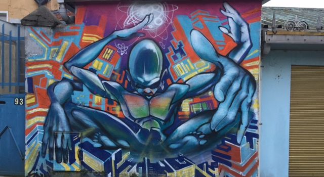 Graffiti N°13 "Alien-Nation"