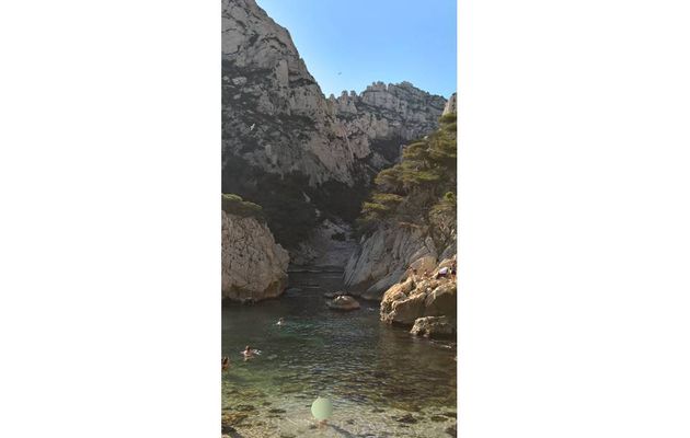 La calanque de Sugiton (Bouches-du-Rhône)