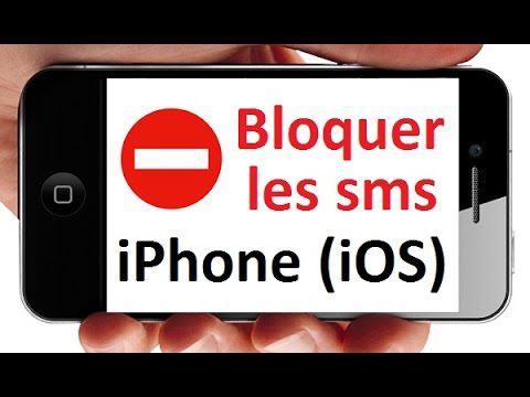 Comment bloquer les sms