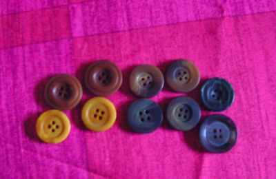 boutons variés