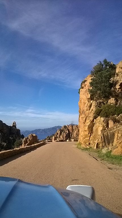 Superbe balade en Corse avec nos Deuches.