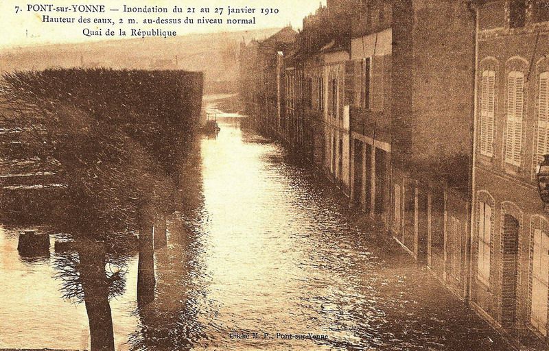 cartes postales anciennes de Pont-sur-Yonne