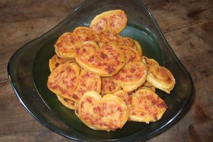 feuilletés chorizo fromage