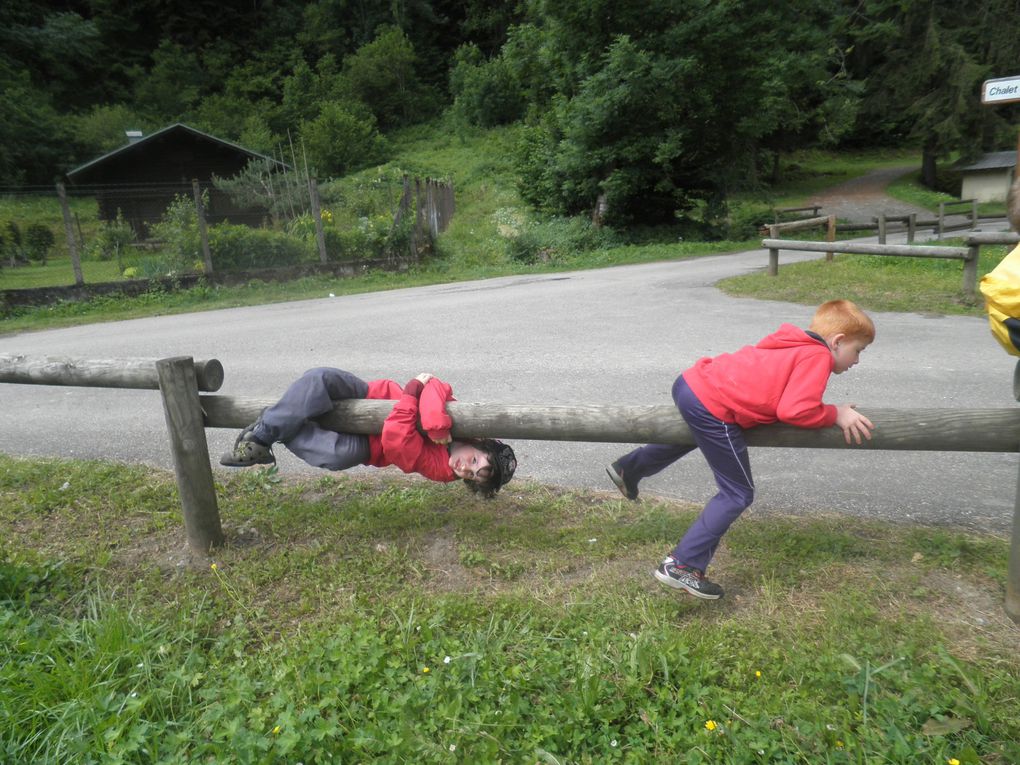 Voyage scolaire 2013 à Beaufort dont la base de loisirs de Marcôt